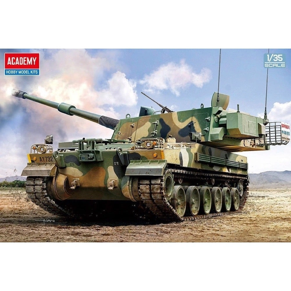 ROK Army K9A1 SPG: Authentic 1/35 Scale Model - Deploy for Victory!