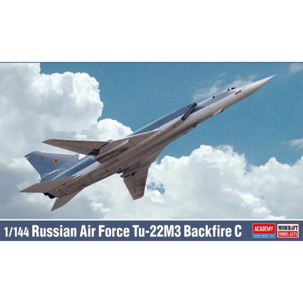 Backfire Bomber Alert! Academy Tu-22M3 in 1/144 Scale—Get Yours Now!